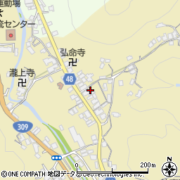 奈良県吉野郡下市町善城720周辺の地図