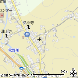 奈良県吉野郡下市町善城726周辺の地図