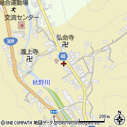 奈良県吉野郡下市町善城65-2周辺の地図