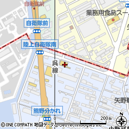ココカラファイン矢野東店周辺の地図