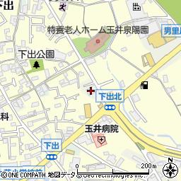 むか新阪南店周辺の地図