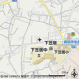 香川県高松市生島町324周辺の地図