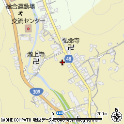 善城地区集会所周辺の地図