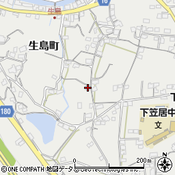 香川県高松市生島町299周辺の地図