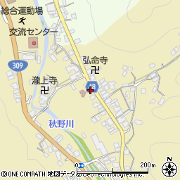 奈良県吉野郡下市町善城63-1周辺の地図