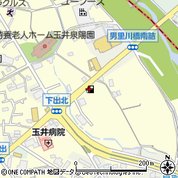 ＥＮＥＯＳ阪南ＳＳ周辺の地図