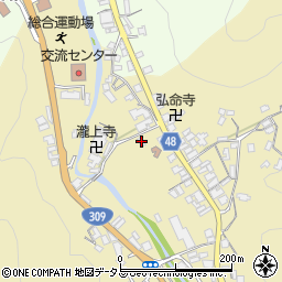 奈良県吉野郡下市町善城36周辺の地図
