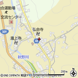 奈良県吉野郡下市町善城48周辺の地図