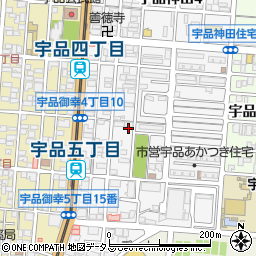 モンパーク宇品神田５丁目駐車場周辺の地図