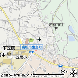 香川県高松市生島町17周辺の地図