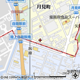 社会福祉法人清風会　海田工場周辺の地図