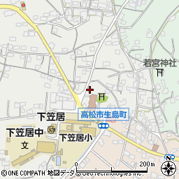 香川県高松市生島町348周辺の地図