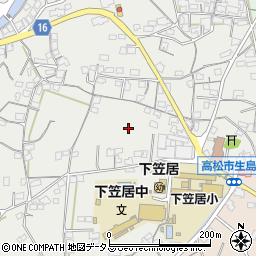 香川県高松市生島町322周辺の地図
