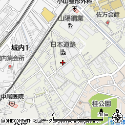 日本道路株式会社　中国試験所周辺の地図