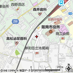 土井阪南支社周辺の地図