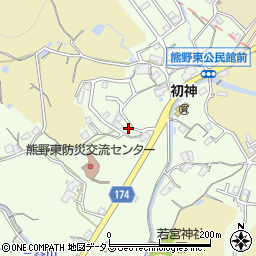 広島県安芸郡熊野町初神3丁目周辺の地図