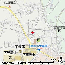 香川県高松市生島町42-1周辺の地図