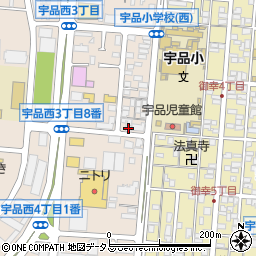 宮田鉄工所周辺の地図
