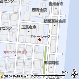 カトーレック株式会社　１２号倉庫周辺の地図