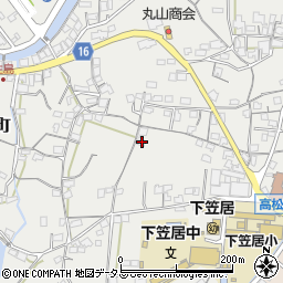 香川県高松市生島町318-2周辺の地図