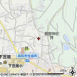 香川県高松市生島町32周辺の地図