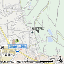 香川県高松市生島町27周辺の地図