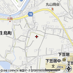 香川県高松市生島町周辺の地図