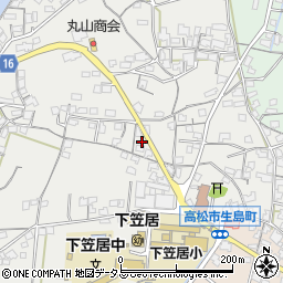 香川県高松市生島町216周辺の地図