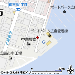日本液炭　広島支店　広島ドライアイスセンター周辺の地図