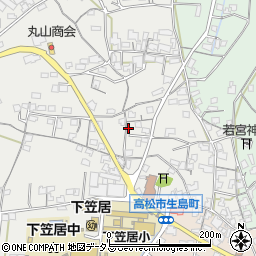 香川県高松市生島町45周辺の地図