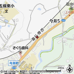 奈良マツダ五條店周辺の地図