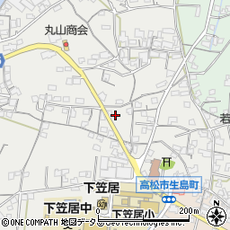 香川県高松市生島町212周辺の地図