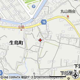 香川県高松市生島町307-3周辺の地図