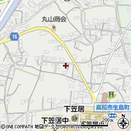 香川県高松市生島町217周辺の地図