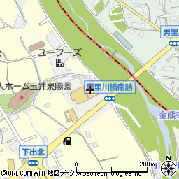 バースデイ阪南店周辺の地図