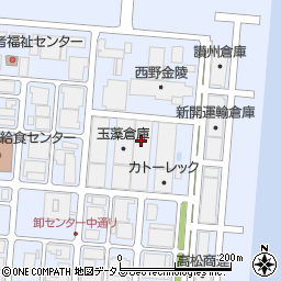 高松臨港倉庫株式会社　高松センター周辺の地図