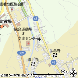 奈良県吉野郡下市町下市1728周辺の地図