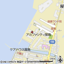 アルファシティ屋島六番館周辺の地図