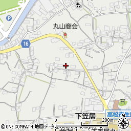 香川県高松市生島町232-4周辺の地図