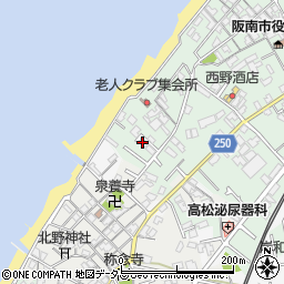 浜松園浜周辺の地図