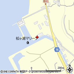 松ヶ浦マリーナ周辺の地図