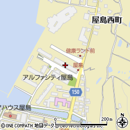 アルファシティ屋島壱番館周辺の地図
