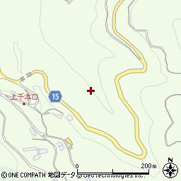 吉野山周辺の地図