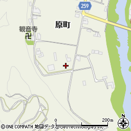 奈良県五條市原町194周辺の地図