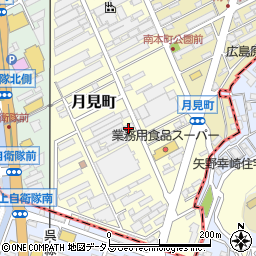 株式会社ロジコム　海田工場周辺の地図