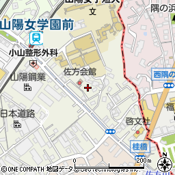 広島県廿日市市佐方本町2周辺の地図