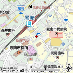池田泉州銀行箱作支店周辺の地図