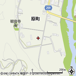 奈良県五條市原町373周辺の地図