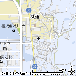 香川県高松市庵治町久通3-34周辺の地図