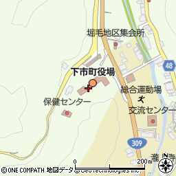 奈良県吉野郡下市町下市1953周辺の地図